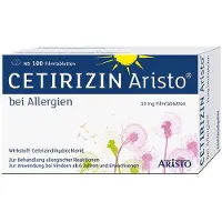 Aristo Pharma GmbH CETIRIZIN Aristo 100 St