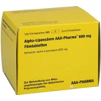 AAA - Pharma Alpha Liponsäure Aaa- Pharma 600 mg Filmtabletten 100 St