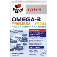 Queisser Pharma GmbH & Co. KG Doppelherz system Omega-3 Premium 1500 120 St