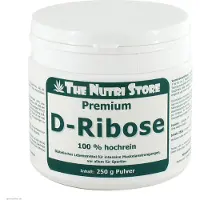 Hirundo Products The Nutri Store D-Ribose 100 % rein Pulver, 250 g Pulver