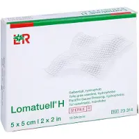 + Prisoma GmbH Lomatuell H Salbentüll 5x5 cm steril 10 St
