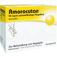 DERMAPHARM Amorocutan 50 mg/ml wirkstoffhaltiger Nagellack 3 ml