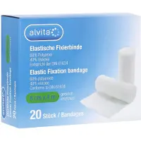 Alliance Healthcare Deutschland GmbH Alvita Elastische Fixierbinde 6 cmx4 m 20 St