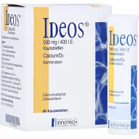 Laboratoire Innotech International Ideos 500 Mg/400 I.E. Kautabletten 90 St