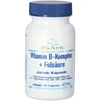 Bios Medical Services Vitamin B Komplex + Folsäure Junek Kapseln, 60 St. Kapseln
