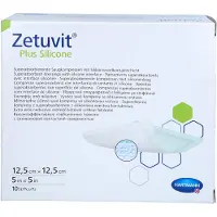 ToValCare GmbH - Medical Zetuvit Plus Silicone Steril 12,5x12,5 Cm 10 St