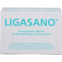 LIGAMED medical Ligasano Orange Steril Wundputzer 2x10x15 Cm