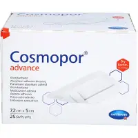 Cosmopor Advance Wundverband 5x7,2 cm 25 St Verband