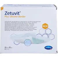 1001 Artikel Medical GmbH Zetuvit Plus Silicone Border steril 10x1 10 St