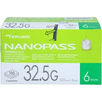 Medi-Spezial GmbH Terumo Nanopass 32,5 Pen Kanüle 0,22x6 m 100 St