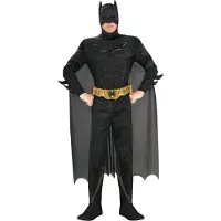 Rubies - Deluxe Adult Costume - Batman (Size M)