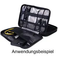 C-Rope Elektronik Organizer Wasserfest in Schwarz retail (CRP-EOR-M-BLK)