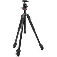 Manfrotto 190X AS Aluminium-Stativ-Set mit Kugelkopf