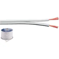 Monacor SPC-75/WS, Terminal, Terminal, Kupfer, 100 m, Weiß