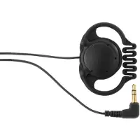 Monacor ES-16, Kabelgebunden, 20 - 20000 Hz, Musik, Kopfhörer, Schwarz