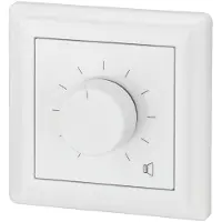 Monacor ATT-506PEU ELA-Einbau-Lautstärkestelle mit 24-V-Pflichtempfangsrelais