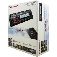 Pioneer MVH-MS410BT, Schwarz, 1 DIN, 200 W, 4.0 Kanäle, 50 W, FLAC
