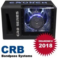 Crunch CRB501 aktiver Subwoofer Einbaulautsprecher (Versandkostenfrei)