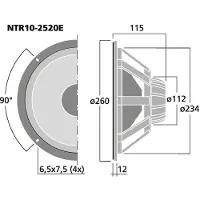 Celestion NTR10-2520E 10?? h?jttaler