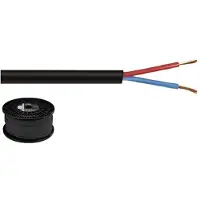 Monacor SPC-515/SW, 100 m, Schwarz