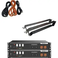 PYLONTECH 4,8 kWh Solarspeicher Lithium LiFePO4 inkl. Kabel, Halterung & BMS mit 0% MwSt nach §12 Abs. 3 UstG