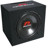 Renegade RXV1200 Single-Bassreflex-System Einbaulautsprecher