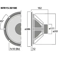 Celestion NTR15-3018E 15?? h?jttaler