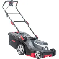 Al-Ko Elektro-Rasenmäher 38.2 E Comfort, 38 cm Schnittbreite, 1600 W Motorleistung, 45 L Fangbox, angenehmer Doppelschalter, für Flächen bis 500 m², zentrale 6-fache Schnitthöhenverstelllung