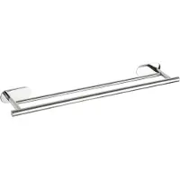 Wenko Turbo-Loc Edelstahl Badetuchstange Duo Orea Shine, Handtuchstange, Befestigen ohne bohren Wenko Glänzend