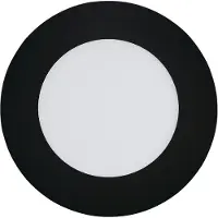 Eglo Fueva-Z Smart Einbaustrahler Ø12 cm – Tunable White – Zigbee & Bluetooth – Schwarz