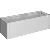 Biohort Hochbeet klassisch Pflanzbeet Belvedere Mini Gr. 150 152 x 53 x 45 cm silber