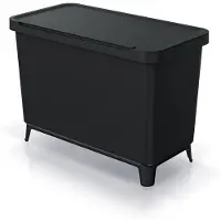 Keden Abfallbehälter SYSTEMA 3x10l schwarz