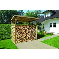 Weka Brennholzlager 663 B Gr.1 B x T x H 260 x 130 x 204
