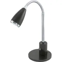 Eglo LED Tischlampe Fox Anthrazit mit Chrom