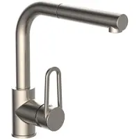 Eyckhaus SCHÜTTE Spültischarmatur DESIGN RING, nachhaltige Küchenarmatur in Edelstahloptik
