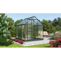Vitavia Vitavia, Aktionsangebot (inkl. 60 Euro Zubehör): Gewächshaus "Comet 3800", smaragd, 3,8 m², 4 mm HKP