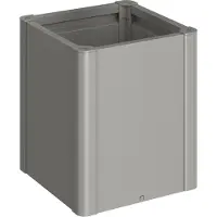 Biohort Hochbeet "BELVEDERE midi 0,5x0,5; verschiedene Farben" 53x53x61 cm, extrem langlebig, aus Metall