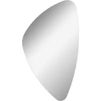 Fackelmann Spiegel organic MIRRORS / Wandspiegel mit Befestigung / Maße (B x H x T): ca. 56 x 89 x 2 cm / hochwertiger Badspiegel / moderner Badezimmerspiegel / Breite 55 cm