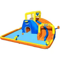 Bestway Planschbecken "Super Speedway", BxLxH: 502x551x265 cm, mit Dauergebläse