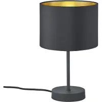 TRIO - Tischlampe HOSTEL - Schwarz - 20x20x33 cm
