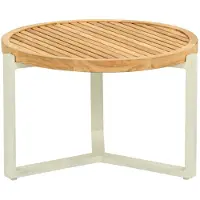 Apple Bee Monaco Kaffeetisch Oyster Teak 60x41cm