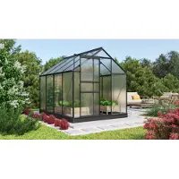 Pergart Vitavia Gewächshaus "Comet 5000" schwarz 5,0 m² 4 mm HKP