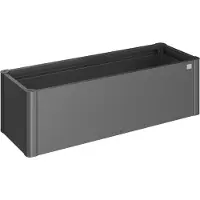 Biohort Hochbeet "BELVEDERE mini 1,5x0,5; verschiedene Farben" 152x53x45 cm, extrem langlebig, aus Metall