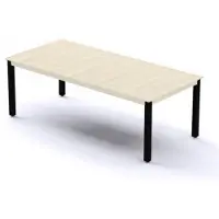 Zebra Derex Tischbeine Aluminium pulverbeschichtet graphite