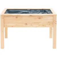 Westmann , Stelzenhochbeet Emily ohne Boden, natur, 120 x 65 x 75 cm (B x T x H)