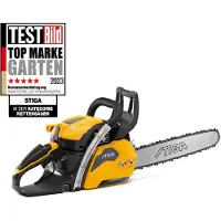 Stiga Benzin-Kettensäge CS 750 (18"), 46,5 cm³ Motor (2,71 PS), 45cm Schnittlänge