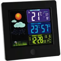 TFA Funk-Wetterstation mit Farbdisplay und Außensender SUN 35.1133.01