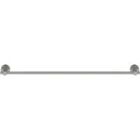 Lenz Badetuchhalter »SCALA«, Nickel-matt, Montageart: Kleben oder Bohren - silberfarben