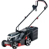 Al-Ko Elektro-Rasenmäher 3.82 E Easy, 38 cm Schnittbreite, 1600 W Motorleistung, Kunststoffgehäuse, 45 L Fangbox, geeignet für Rasenflächen bis 500 m², zentrale 6-fache Schnitthöhenverstelllung