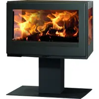 Panadero Kaminofen Harmonie Stahl schwarz 7,2 kW